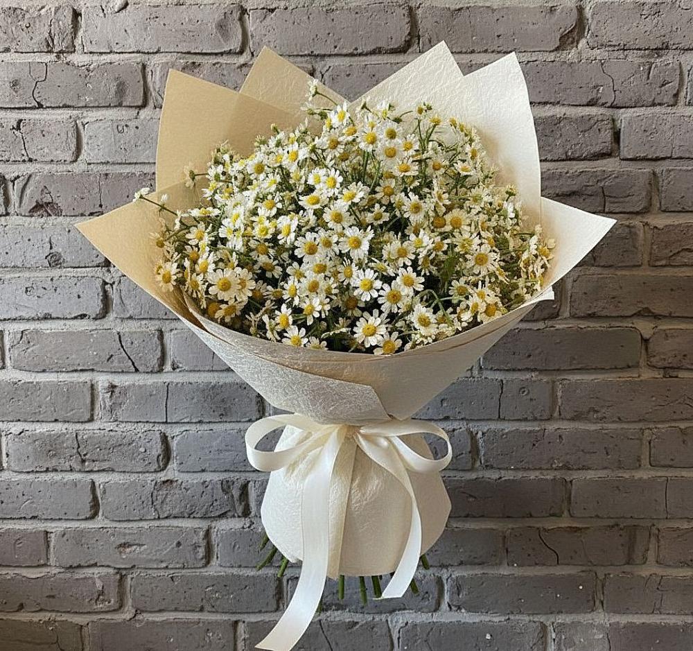 Букет цветов из: Ромашки в Светлом Саратовской области