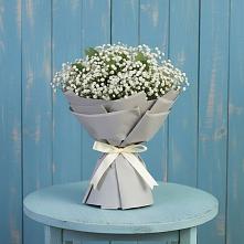 Букет цветов из:  Гипсофила в Светлом Саратовской области