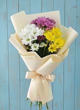 Букет цветов из:  Хризантемы в Светлом Саратовской области
