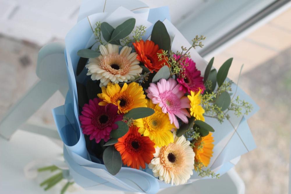 Букет цветов из: Герберы в Светлом Саратовской области