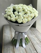Букет 35 Белых роз в Светлом Саратовской области