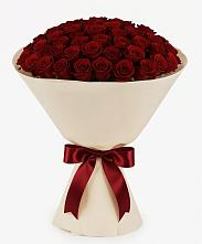 Букет 101 Бордовая роза Блэк Бакарра #REPLACE_PRED# Светлом Саратовской области