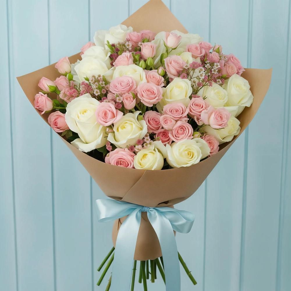 Букет цветов из: Розы в Светлом Саратовской области