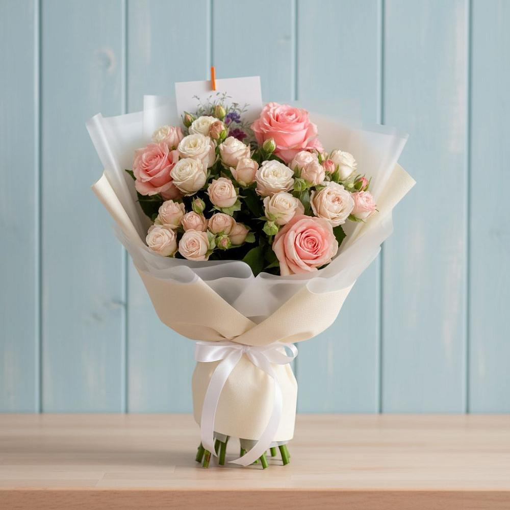 Букет цветов из: Розы в Светлом Саратовской области