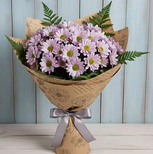 Букет цветов из:  Хризантемы в Светлом Саратовской области