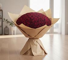 Букет 101 Красная роза #REPLACE_PRED# Светлом Саратовской области