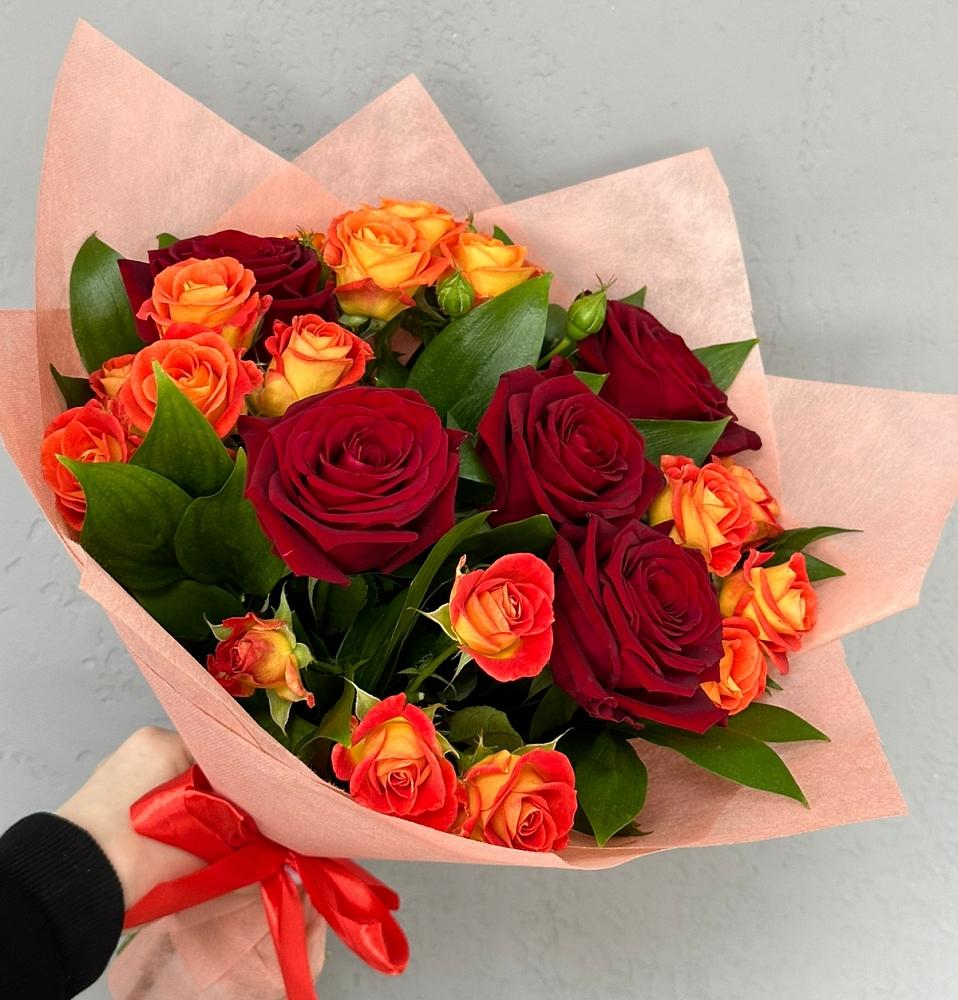 Букет Любовь и восторг в Светлом Саратовской области