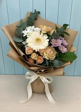 Букет цветов из:  Герберы и Хризантемы в Светлом Саратовской области