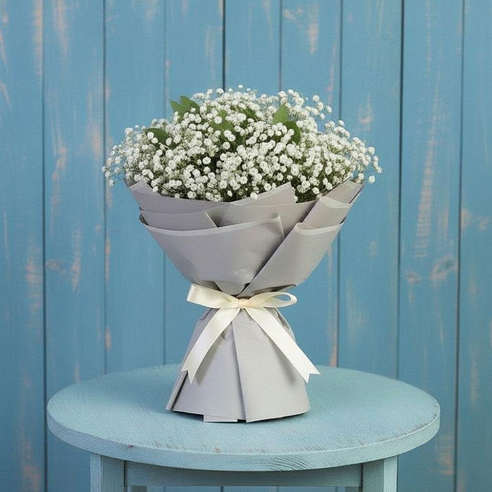 Букет цветов из: Гипсофила в Светлом Саратовской области