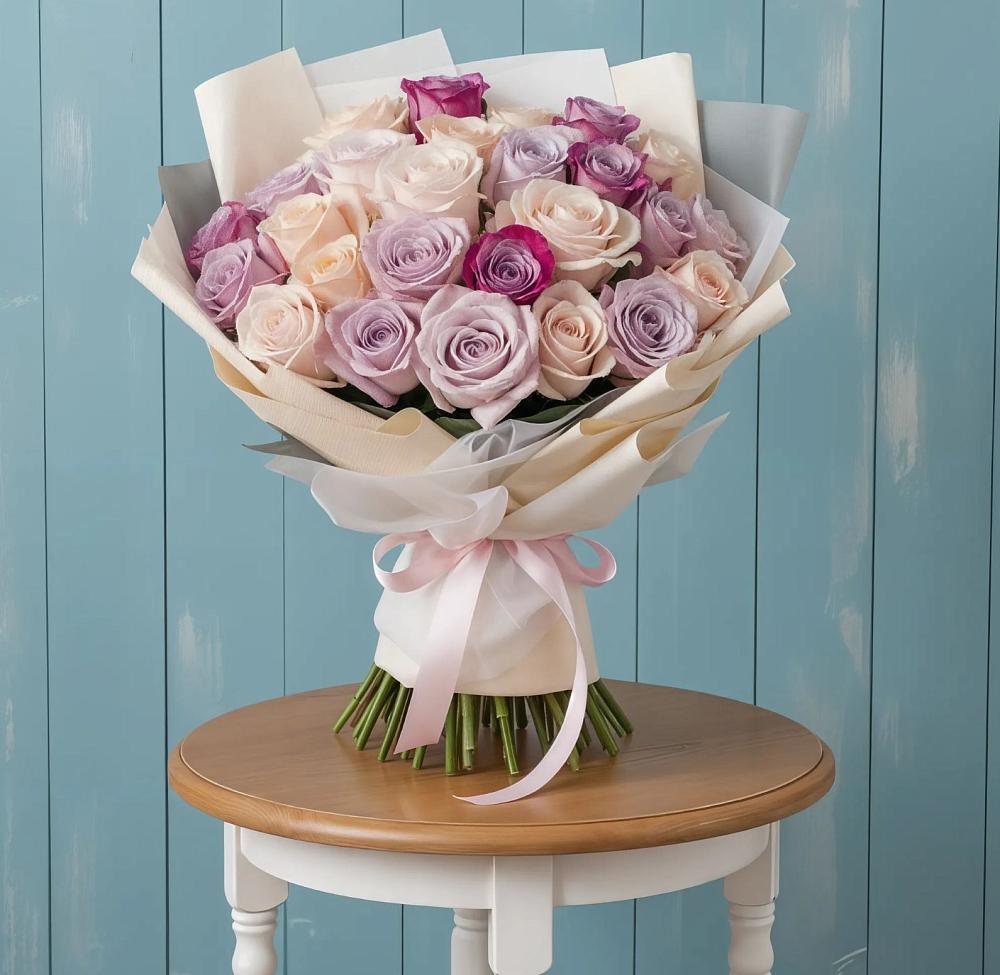 Букет цветов из: Розы в Светлом Саратовской области