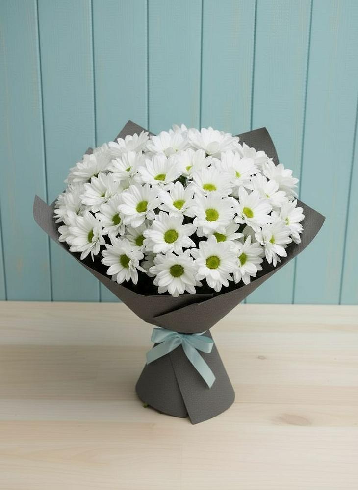 Букет цветов из: Хризантемы в Светлом Саратовской области