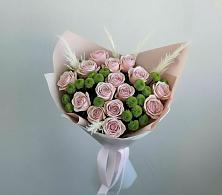 Букет цветов из:  Розы и Хризантемы в Светлом Саратовской области