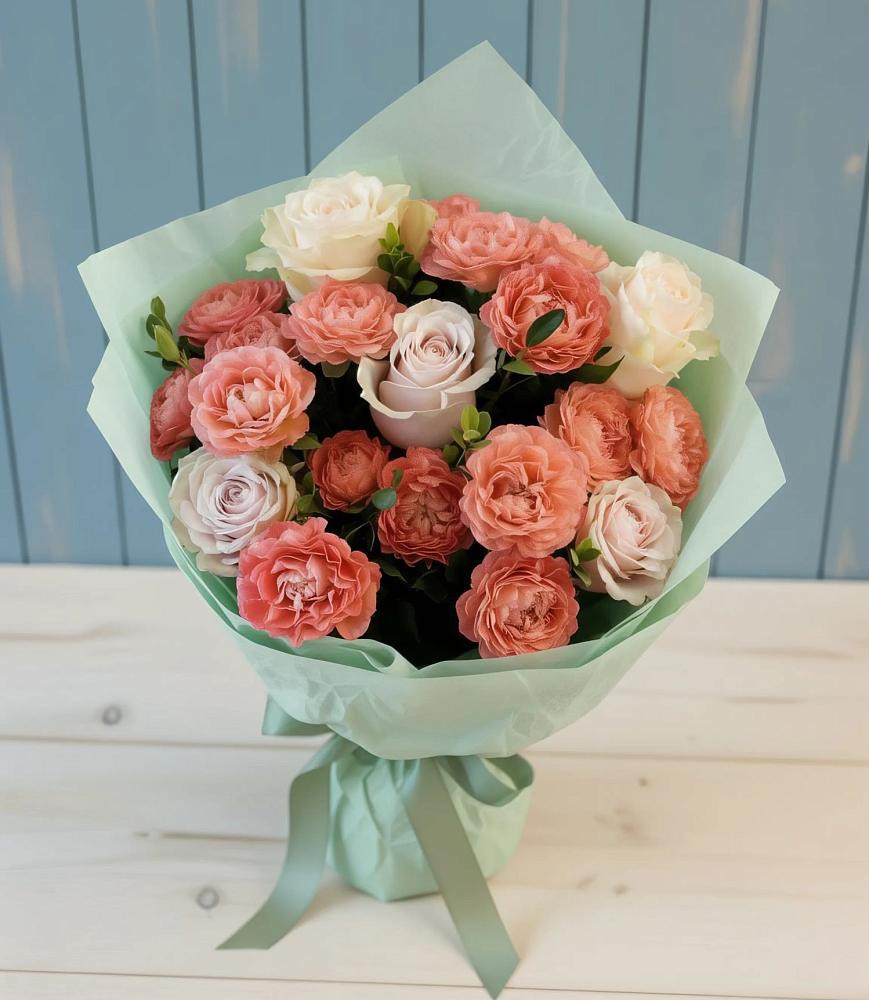 Букет цветов из: Розы в Светлом Саратовской области