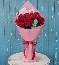 Букет цветов из:  Розы #REPLACE_PRED# Светлом Саратовской области