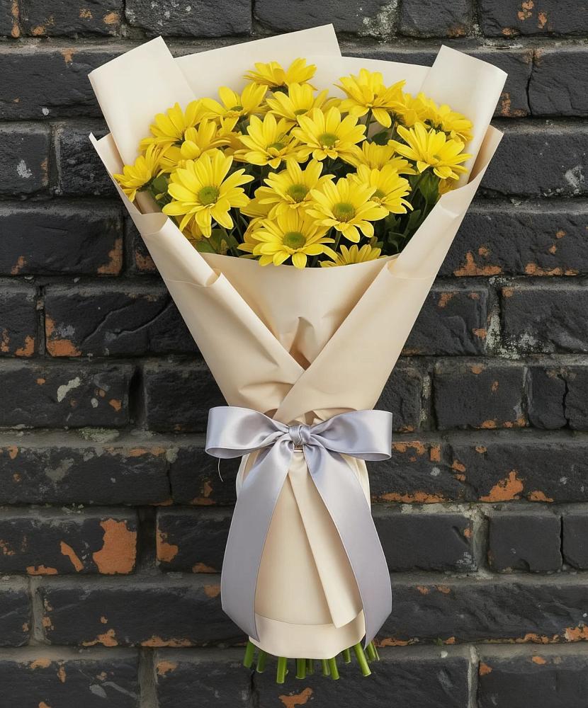 Букет цветов из: Хризантемы в Светлом Саратовской области