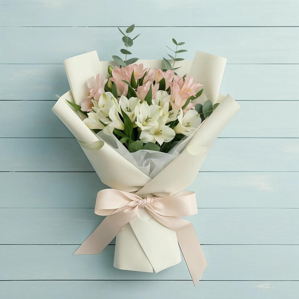 Букет цветов из: Альстромерии в Светлом Саратовской области