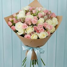 Букет цветов из:  Розы в Светлом Саратовской области